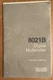 FLUKE 8021B Digital Multimeter Instruction Manual