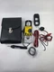 Vintage CalTerm 1228 Analog CLAMP METER Kit OHMPROBE RP-5K Case Splitter
