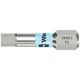 Wera 05071076001 Torsion Bit, Metric, 1/4", Hex, 6Mm, 1", Ss