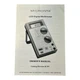 Micronta LCD Digital Multimeter Owner's Manual ONLY 22-191 Catalog Radio Shack