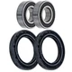 NICHE Wheel Bearing Seal Kit for Honda VFR1200 ST1300 6205-2RS Motorcycle