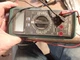 8f- as-is untested GREENLEE digital test meter- 93-606 w/ 2 probes