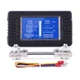 100A DC Multifunction Battery Monitor Meter w/USB Shunt LCD Display Voltage US