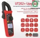 UNI-T UT202+ Handheld True RMS Digital Clamp Meter Multimeter AC DC Volt NCV Tes