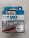 DYMO 45803 D1 Label Tape Black on White 3/4in x 23ft (19mm x 7m)