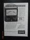 1948  Triplett Electrical Instrument CO Bluffton OH Model 625-NA AD volts ohms