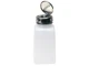 Menda 35703 - Natural square HDPE bottle w/take-along locking pump, 6 oz