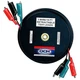 OCM - 3 Wire Retracteable Test Leads - 18 Gauge Electrical Copper Wire, 