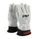 Pip 148-1000/8 Top Grain Goatskin Protector, Slip-On Cuff, Keystone Thumb, 8, 1