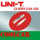 UNI-T 600V 0.6A 10A Fast blow FUSE for UT139C UT139S Multimeter AU