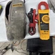 Fluke 902 True RMS Digital Clamp Meter CAT III AC/DC Voltage Resistance Leads