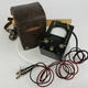 Vintage Bell Systems Points Megohms - Ohms Gauge KS-8455 Leather Case Multimeter