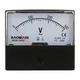 Baomain Plastic Housing DH-670 AC 0-300V Rectangle Volt Analog Panel Meter Cl...