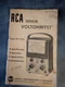 RCA Senior VoltOhmyst Electronic Meter Type WV-97A Manual 1953 (Original)