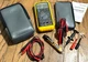 FLUKE 87 RMS MultiMeter Digital Electrical Test Lead Clip Probe Case Set Lot
