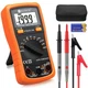 Neoteck Auto Ranging Digital Multimeter AC/DC Voltage 8233D PRO, Orange 