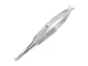 Excelta 384 Pliers, Self-Opening Micro, 60 degree Bent Nose, SS, 3' OAL