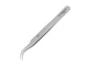 Excelta 7B-S Tweezers, 3-Star, Curved Very Fine Point, SS, Serrated, 4.5' OAL