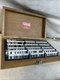 Starrett Rs81a1 Steel Gage Block Set 81 Pc Gauge Block Set. Incomplete 