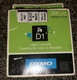 DYMO Label Cassette. New In Box 19mmX7mm Black And White  D1