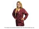 Tech Wear VOJ-33C-4XL - 4X-Large Burgundy V-Neck Jacket with ESD Safe Cuffs
