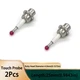 2Pc 80.362.00 HAIMER 3D Taster 4mm Short Touch Probe STYLUS Needle for Indicator