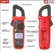 UNI-T UT202A+ Digital Clamp Meter TRMS AC DC NCV Multimeter OHM Cap Freq Tester