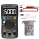 Zotek ZT-102A Digital Multimeter, 6000 Counts, True RMS, Dual-Mode 4, Black 
