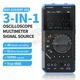 FNIRSI DST-210 DST-201 3 in1 Digital Oscilloscope Multimeter Signal Generator