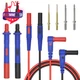 ZIBOO KIT-17 Multimeter Test Leads Kit, Professional and Super Soft Silicone...