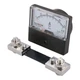Baomain DH-670 DC 100A Analog Amp Panel Meter Current Ammeter with 75mV Shunt 