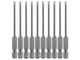 Wiha 74033 - Slotted Power Bit 2.5 x 70mm