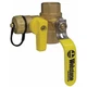 Webstone 1" IPS x Hose Cap Brass Ball Valve with Drain 3-Way 40614 Webstone