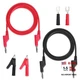 Sumnacon Stackable Banana Plug Alligator Clip Pure Copper Fork Test Lead, 3.3