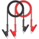 Gebildet Alligator Clips Electrical Test Leads Set, 15A Jumper Wires Heavy Du...