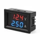 WOWOONE 0.28" LED Digital Voltmeter Ammeter, 1.89 x 1.14 x 0.83 inches, Blue 