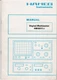 Used original Instruction manual with schematics for Hameg HM8011-3