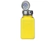 Menda 35268 - durAstatic dissipative HDPE yellow square bottle w/pure-take pump,