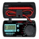 allsun Mini Auto Range Folding Digital Multimeter Compact, Red and Black 