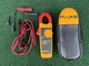 FLUKE 323 TRUE RMS CLAMP METER w/ Extra Leads Alligator Clamp Extended & Case