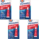 Permatex 27100 High-Strength Threadlocker Red Set 0.80oz (4x0.20oz Tube) Pack 4