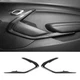 Carbon Fiber Interior V Door Panel Trim Cover Frame Decoration Interior Acces...