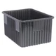 Quantum Storage Systems Dg93120co Polypropylene, Divider Box, Black, 22 1/2 In