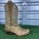 Nocona Bluebonnet L5009 Brown Leather Square Toe Western Boots Women - Sz 6 B