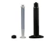Jensen Global JG3M-50-UVB - 3 cc Unassembled UV Black Manual Syringe w/ Black