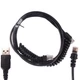 9FT Coiled USB Cable for Honeywell Metrologic MS3780 MS3480 MS3580 Scanner