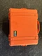 Pelican 1600 Protector Storage Case Waterproof Orange Good Condition Some Foam