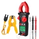 JuviPerpric Clamp Multimeter, Digital Meter 6000 Counts Black and Red 