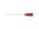 Nordson EFD 7018080 Dispensing Needle Tip, Flexible, 15GA, 1.5' L, Amber,