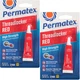 Permatex 27100 High-Strength Threadlocker Red Set 0.40oz (2x0.20oz Tube) Pack 2
